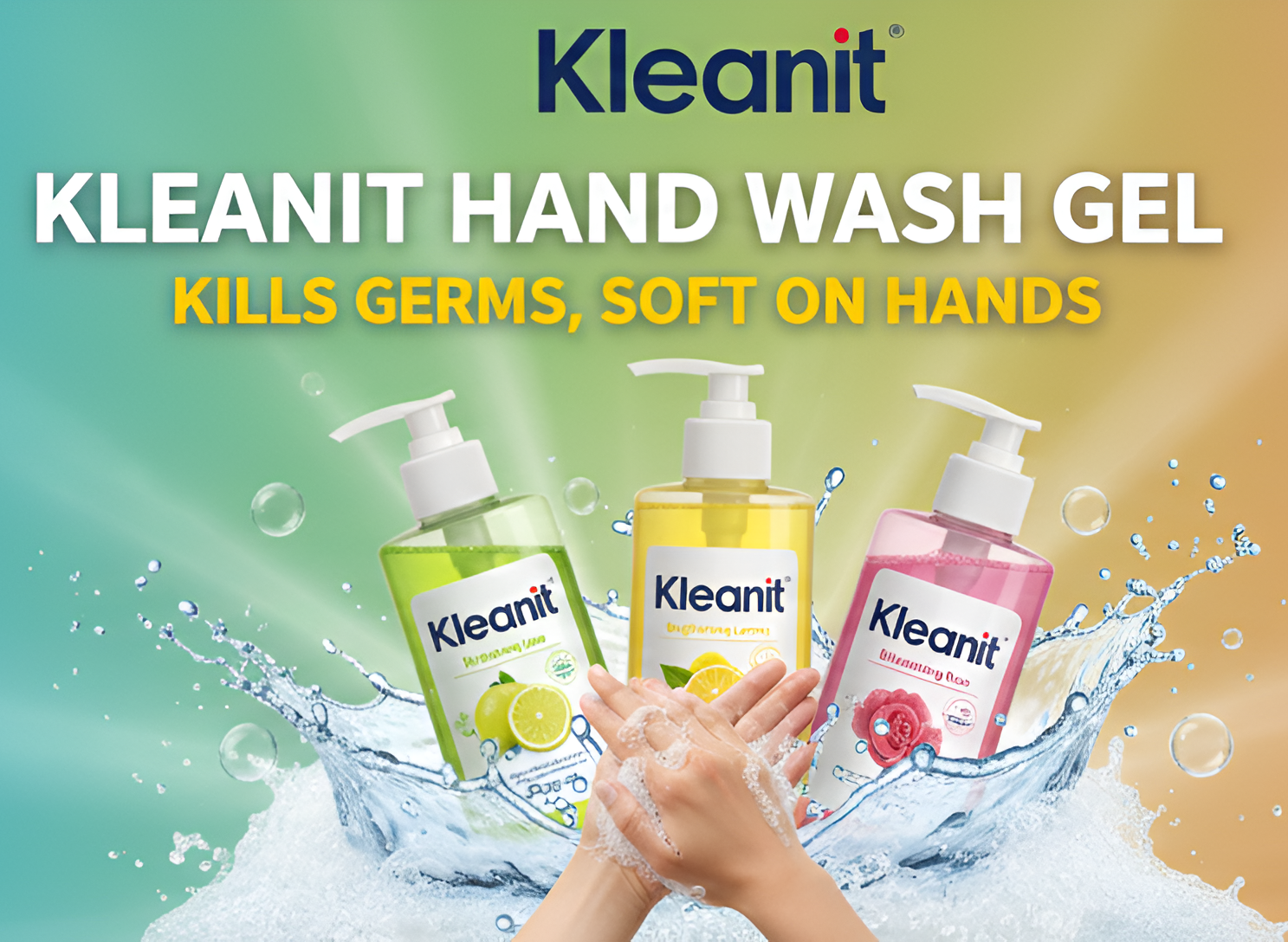 Kleanit PureCare Essentials Hand Wash Gel product pack