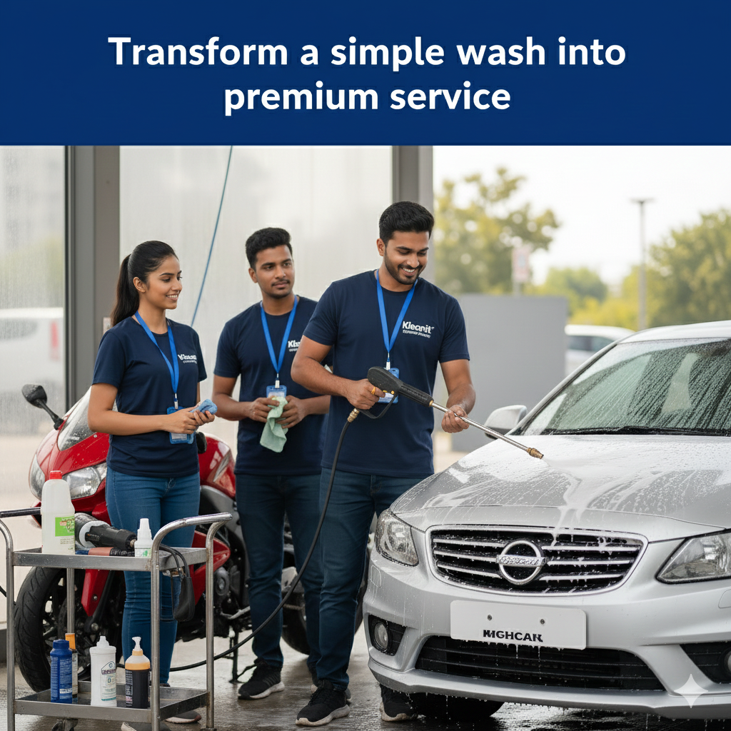 Kleanit bike care service team